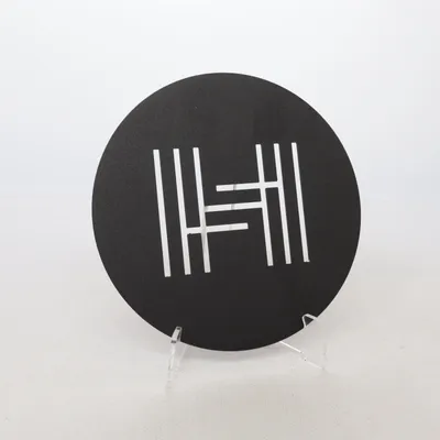 Glasunderlägg (Svart) från ÄlskaPlåt