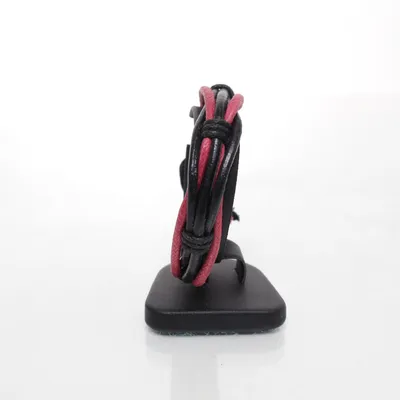 Armband (Svart, Röd) Okänd metall