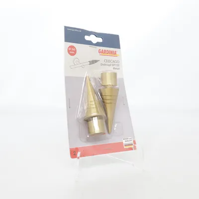 Curtain rod knobs (Chicago) from Gardinia