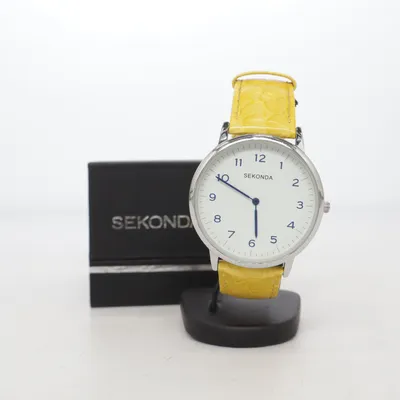 Wristwatch (Yellow, White) from Sekonda