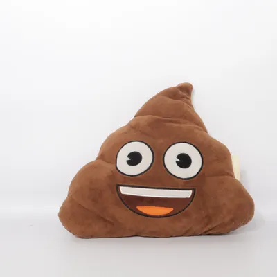 Coussin décoratif (Marron) de Emoji