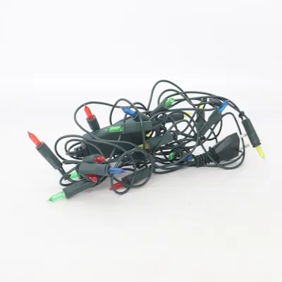 Guirlande lumineuse (Noir, Multicolore)