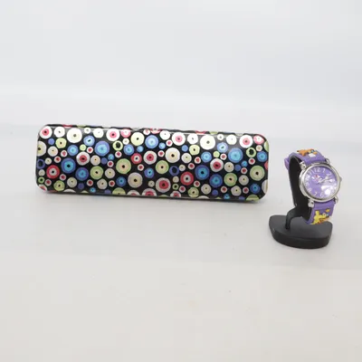 Wristwatch (Purple, Multicolored) from ABC Watches