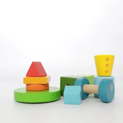 Blocs de construction (Multicolore) de Hape