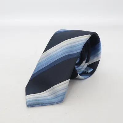 Krawatte (Blau, Mehrfarbig) von Atlas Design Seide