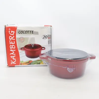 Casserole en fonte (Rouge) de Kambern