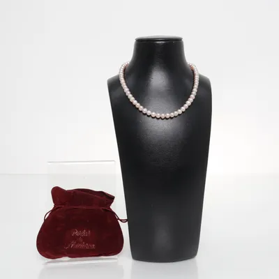 Halsband (Rosa) från Perlas de Mallorca Okänd metall