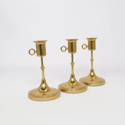 Candlestick (Gold) from IKEA Stainless steel
