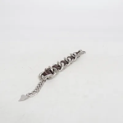 Armband (Svart, Silverfärgad) från Plain Vanilla Okänd metall