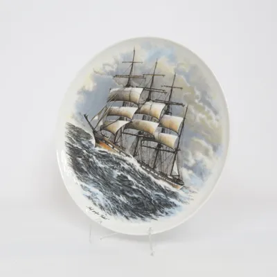Wall plate (White, Multicolored) from Kaiser