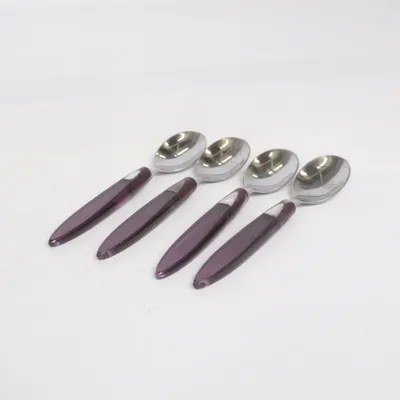 Spoon (Purple, Silver)
