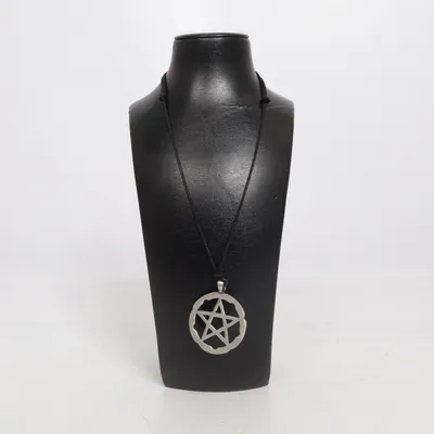 Ketting (Zilver, Zwart) Onbekend materiaal