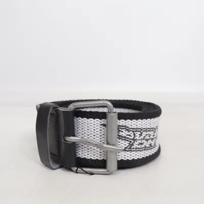 Ceinture (Blanc, Noir) de No Fear Polyester, Polyuréthane