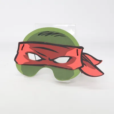 Masquerade-masker (Groen, Meerkleurig)