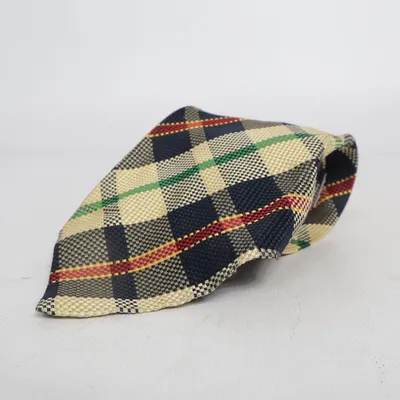 Tie (Beige, Blue, Multicolored) from Amanda Christensen Silk