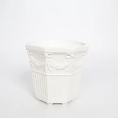 Bloempot (antic vintage inspired clay flower pot ) van ICA