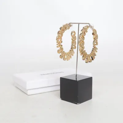 Ohrringe (Gold) von H&M x Moschino Unbekanntes Metall