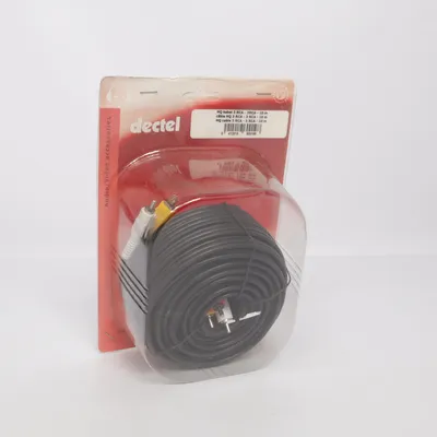 RCA cable (RCA male/male L/R+video 3-way) from Dectel