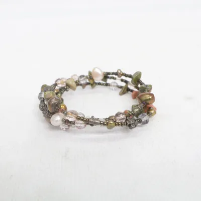 Bracelet (Vert, Marron, Multicolore) Acier inoxydable