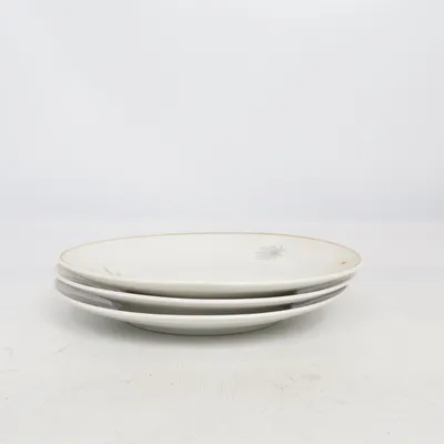 Tallrik (Vit) från Mitterteich Bavaria