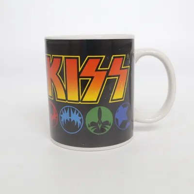 Becher (Schwarz, Mehrfarbig) von Kiss