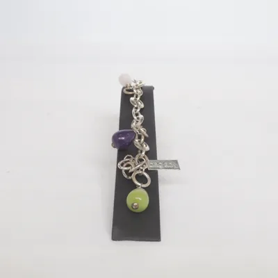 Armbånd (Sølv, Flerfarvet) fra Baglady Ukendt metal