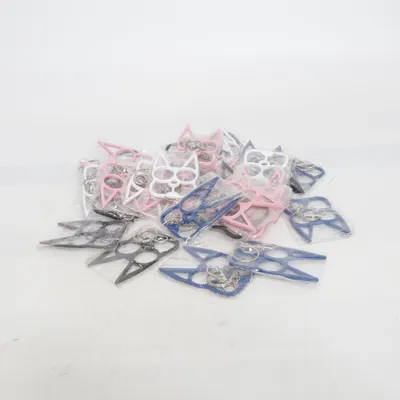 Porte-clés (Noir, Bleu, Blanc, Rose)