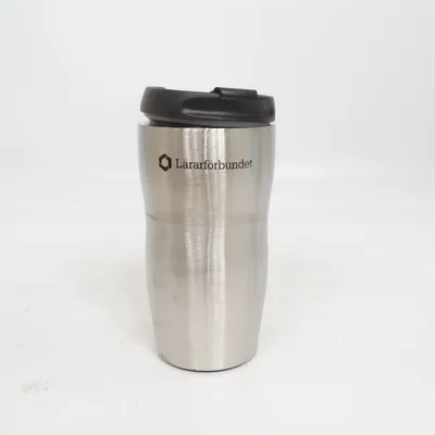 Termosmugg (Silverfärgad, Svart) från Lärarförbundet