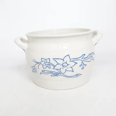 Tureen (White, Blue)