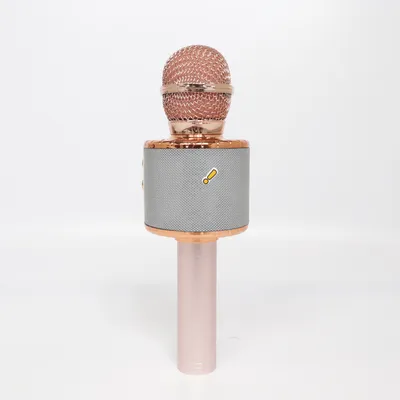Karaoke machine (Gray, White, Pink)