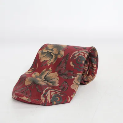 Tie (Red, Multicolored) from Tie Rack Silk