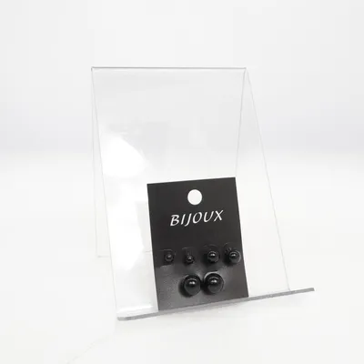 Boucles d'oreilles (Noir) de Bijoux Métal inconnu