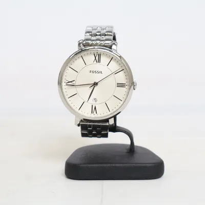 Armbandsur (Silverfärgad, Vit) från Fossil