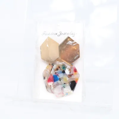 Oorbellen (Goud, Meerkleurig) van Fashion Jewelry Onbekend materiaal