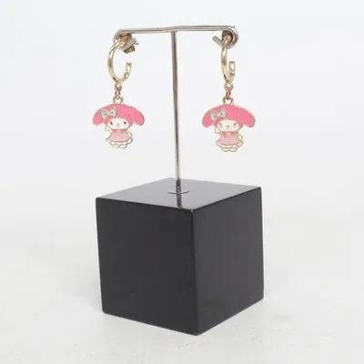 Oorbellen (Goud, Roze, Meerkleurig) van Sanrio Onbekend materiaal