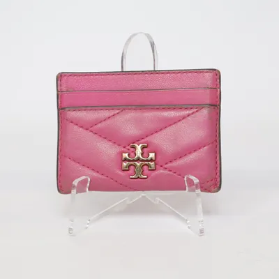 Card holder (Pink, Gold) from Tory Burch