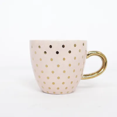 Kopp (Beige, Rosa, Guldfärgad, Flerfärgad) från Bloomingville