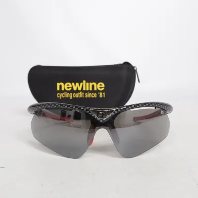 Sports glasses (Black, Red) from Newline