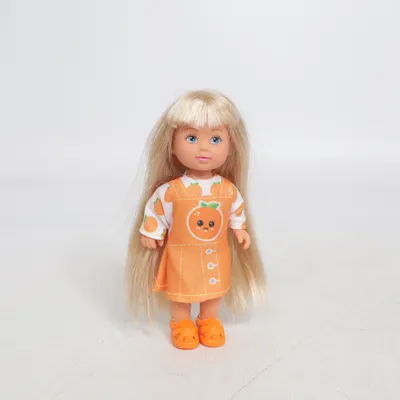 Dukke (Orange, Hvid) fra Simba
