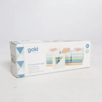 Activity toy (Formensortierspiel) from Goki