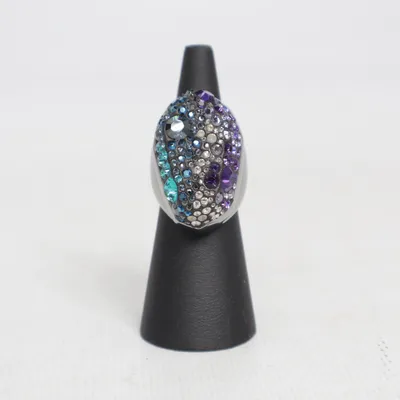 Bague (Violet, Argent) de Swarovski Métal inconnu