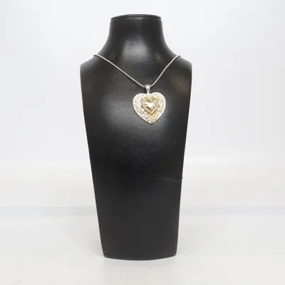 Halsband (Silverfärgad, Guldfärgad) från Stadsmissionen Okänd metall