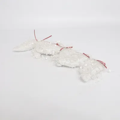 Weihnachtsbaumkugeln (Weiß) von Decoris