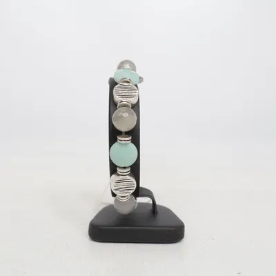 Armband (Grå, Blå) från Pearls for Girls Okänd metall