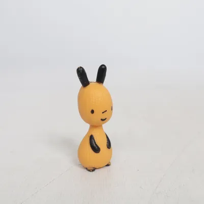 Toy figurine (Yellow, Black) from Miffy