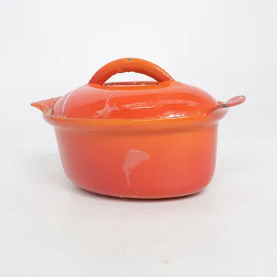 Cast iron casserole (Orange) from Husqvarna