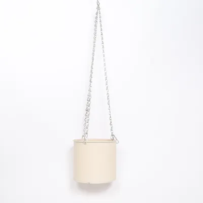 Hanging flower pot (Beige)