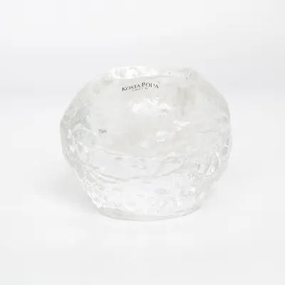 Candle holder (Transparent) from Kosta Boda
