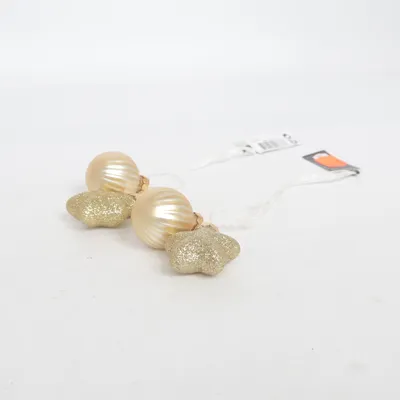 Weihnachtsbaumkugeln (Gold) von Decoris