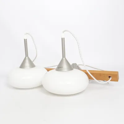 Plafonnier (Blanc, Marron, Argent)